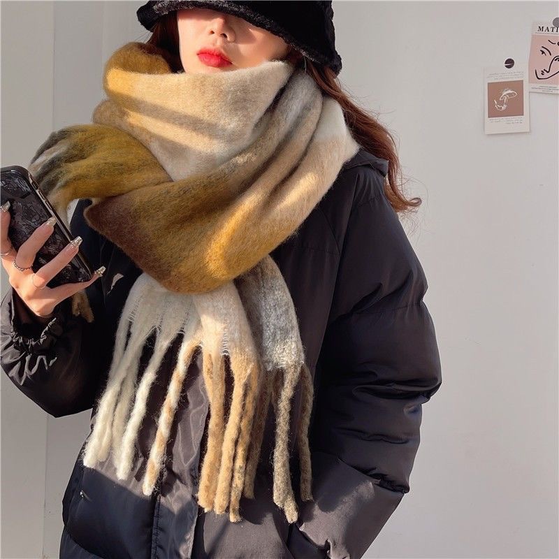 2025New hiver épais chaud écha - Cashmere Pashmina Wrap avis et prix