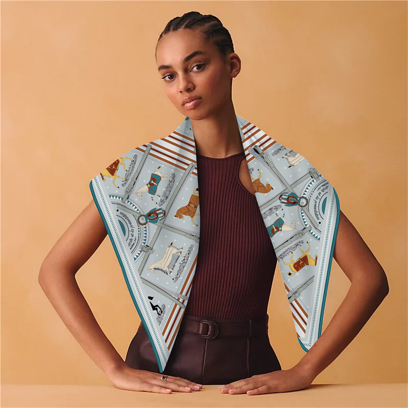 Écharpe en soie cachemire impr - Cashmere Pashmina Wrap avis et prix