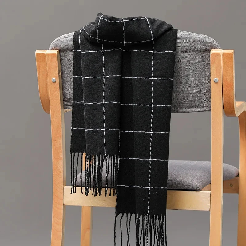 Écharpe en cachemire pour homm - Wool Scarf Men avis et prix